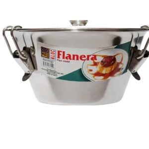 Kloc 7” Diameter Conical Flanera Stainless Steel Flan Mold